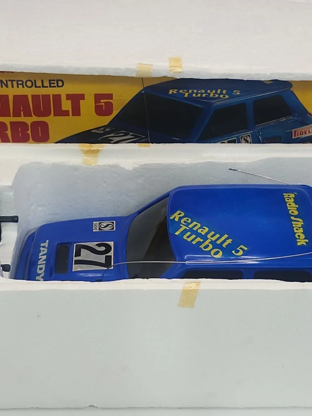 Vintage RC Tandy Renault 5 Turbo Radio Shack 1983 Working